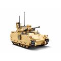 Sluban M38-B1363 Amerikanischer leichter Panzer M3A3 Bradley